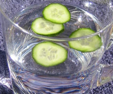 Cucumber water 2